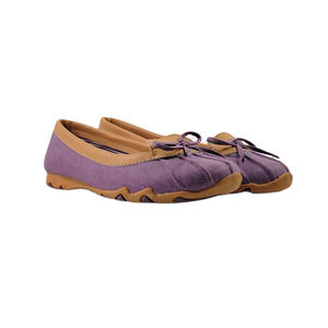 Aquaduck lavender purple water resistant ballerina flats / loafers Womens Sz 6M